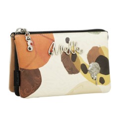 ANEKKE Porta-Moedas Triplo Alma Lunares Branco | Ref. 280.40729-015