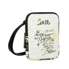 ANEKKE Bolsa de Tiracolo Pequena Nature Towanda Preta | Ref. 280.40873-072