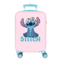 Mala de Cabine / Trolley 50cm 4R STITCH In the World Rosa | Ref. 186.2091341