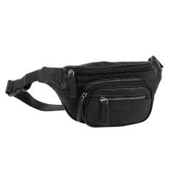 Bolsa de Cintura c/ Bolso Frontal MATTIES Juvenil Preta | Ref. 132.4017920