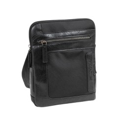 Bolsa de Tiracolo Pequena 2C MATTIES Nylon Sport Preta | Ref. 132.4019020