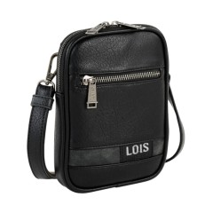 Bolsa de Tiracolo Pequena LOIS Grant Preta | Ref. 237.31021701