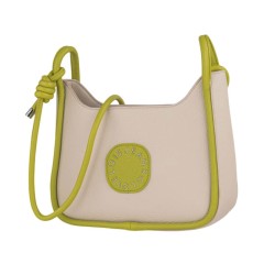 Mala de Tiracolo Pequena LOIS Duluth Bege/Pistacho | Ref. 237.32563003