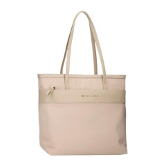 Saco de Ombro para Portátil/Tablet PEPE JEANS Morgan Bege | Ref. 186.7927533