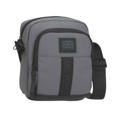 Bolsa de Tiracolo c/ Bolso Frontal PEPE JEANS Hoxton Cinza | Ref. 186.7345333
