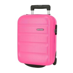 Mala de Cabine / Trolley 40cm 2R Vueling ROLL ROAD Flex Rosa | Ref. 186.584996G