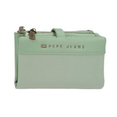 Carteira com Porta-Moedas Removível PEPE JEANS Morgan Verde | Ref. 186.7928334
