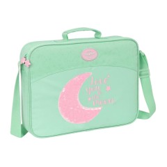 Pasta Extra-Escolar Reciclado BLACKFIT8 Moon Verde Menta | Ref. 248.642340385