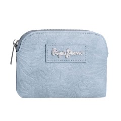 Porta-Moedas Redondo c/ Fecho PEPE JEANS Jana Azul Claro | Ref. 186.7148042