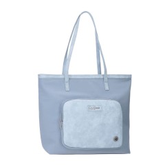 Saco de Ombro para Portátil/Tablet PEPE JEANS Jana Azul Claro | Ref. 186.7147542