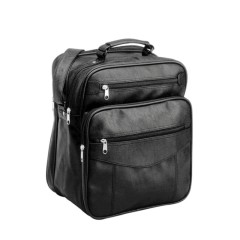 Saco / Pasta de Tiracolo c/ Asa de mão D&N 2704 Preto | Ref. 345.270401