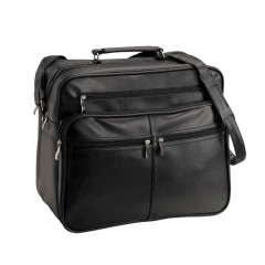 Saco / Pasta de Tiracolo c/ Asa de mão D&N 2708 Preto | Ref. 345.270801