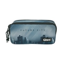 GHUTS Estojo Escolar Duplo GH128 P28 Future City 1282528 | Ref. 294.2512828