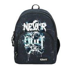 GHUTS Mochila Escolar 43cm GH131 P24 Never Quit 1312524 | Ref. 294.2513124