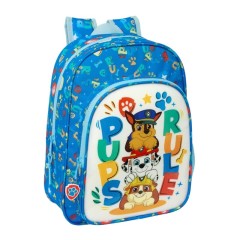 Mochila Infantil Adap. 34Cm PAW PATROL Pups Rule Azul | Ref. 248.612356185