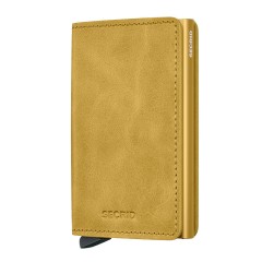 Carteira SECRID Slimwallet Vintage Yellow | Ref. 297.SV-Y