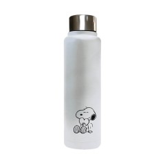 Garrafa Térmica Aço Inox 500ml SNOOPY Love Branca | Ref. 248.312539899