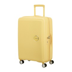 AMERICAN TOURISTER Mala Média 67cm 4R Exp. Soundbox Amarelo Pastel | Ref. 92.88473-1661