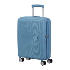 AMERICAN TOURISTER Mala de Cabine 55cm 4R Exp. Soundbox Azul Mar | Ref. 92.88472-A255