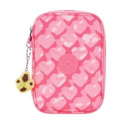 Estojo Escolar KIPLING 100 Pens Adorable Hearts | Ref. 187.40KI60021NB