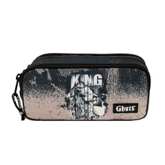 GHUTS Estojo Escolar 3 Comp. GH240 P25 The King 2402525 | Ref. 294.2524025