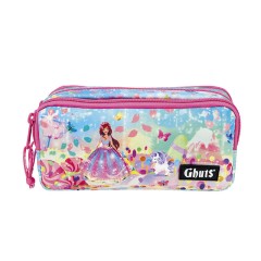 GHUTS Estojo Escolar 3 Comp. GH243 P03 Little Princess 2432503 | Ref. 294.2524303