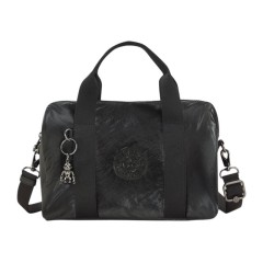Mala de Mão com Tiracolo KIPLING Bina M Jet Black Glam | Ref. 187.40KI46703RC