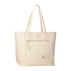 Saco de Ombro para Portátil/Tablet PEPE JEANS Sprig Bege | Ref. 186.7917531