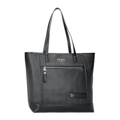 Saco de Ombro para Portátil/Tablet PEPE JEANS Sprig Preto | Ref. 186.7917533