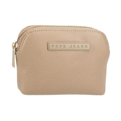 Porta-Moedas Redondo PEPE JEANS Elia Taupe | Ref. 186.7948033