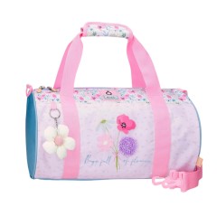 Saco de Viagem 41cm ENSO Full of Flowers Lilás | Ref. 186.9773021
