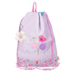 Saco / Mochila ENSO Full of Flowers Lilás | Ref. 186.9773721