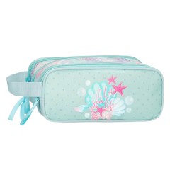 Estojo Escolar 3C MOVOM I Love Sea Life Turquesa | Ref. 186.3054741
