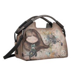 ANEKKE Mala de Senhora Bowling Real Taupe | Ref. 280.41701-402