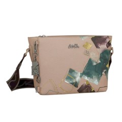 ANEKKE Bolsa de Tiracolo Quadrada Evolution Bege | Ref. 280.41773-538