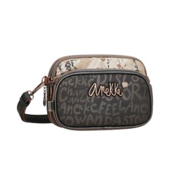 ANEKKE Bolsa Tiracolo 2C Pequena Real Smart Pack Bege | Ref. 280.41783-445