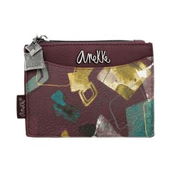 ANEKKE Porta-Moedas c/ Porta-Cartões Médio Evolution Bordô | Ref.  280.41779-030
