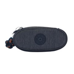 Estojo Escolar Oval KIPLING Duobox Marine Navy | Ref. 187.40KI740958C