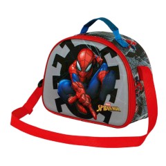 Lancheira Térmica 3D SPIDERMAN Symbol Cinza | Ref. 339.08463