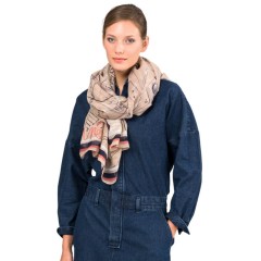 ANEKKE Lenço Retangular Estampado Studio | Ref. 280.41480-061