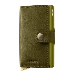 Carteira SECRID Premium Miniwallet Basco Olive + | Ref. 297.MBC-O+