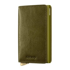 Carteira SECRID Premium Slimwallet Basco Olive + | Ref. 297.SBC-O+