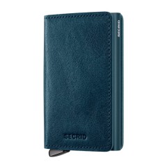 Carteira SECRID Premium Slimwallet Basco Teal + | Ref. 297.SBC-T+