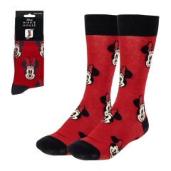 Meias Estampadas MINNIE - Nº 36/43 Vermelho | Ref. 299.2900002553