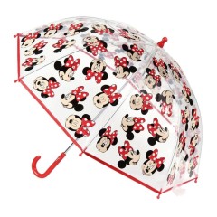 Guarda-Chuva Manual 45/8 MINNIE Transparente | Ref. 299.2400000512