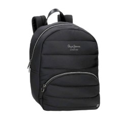 Mochila de Senhora Casual PEPE JEANS Aura Preta | Ref. 186.7212141