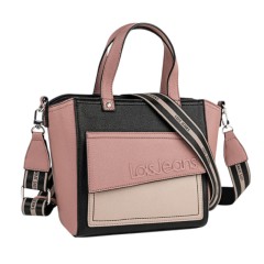 Mala de Mão c/ Tiracolo LOIS Rochester Preta | Ref. 237.32794101