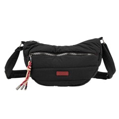 Mala de Tiracolo Oval SKPAT Brescia Preta | Ref. 237.32778001