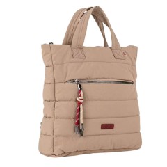 Mochila de Senhora Casual SKPAT Brescia Taupe | Ref. 237.32779902