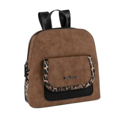 Mochila de Senhora Casual LOIS Erie Castanha | Ref. 237.32789901